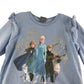 George Sweater Age 6 Blue Disney Frozen Frilled Hem