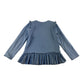 George Sweater Age 6 Blue Disney Frozen Frilled Hem