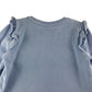 George Sweater Age 6 Blue Disney Frozen Frilled Hem