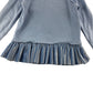 George Sweater Age 6 Blue Disney Frozen Frilled Hem