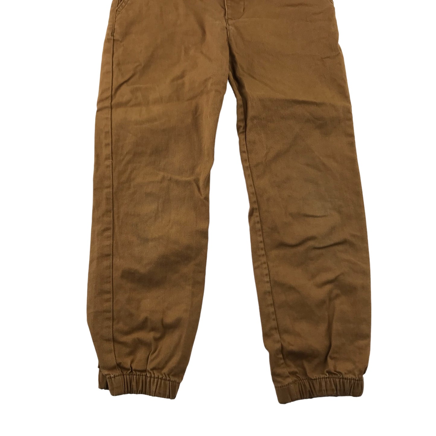 H&M trousers 7 years brown cuffed legs