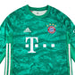 Adidas Bayern Munchen Football Strip 13-14 Years Green Graphic Print