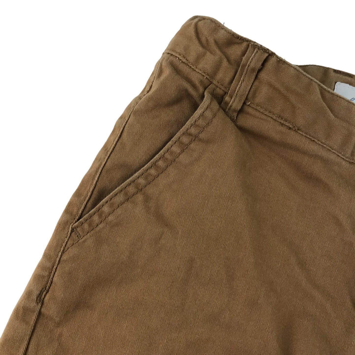 H&M trousers 7 years brown cuffed legs