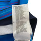 Macron Rugby Top Men's S Blue with Black and Purple Stripes