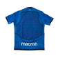 Macron Rugby Top Men's S Blue with Black and Purple Stripes