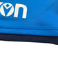 Macron Rugby Top Men's S Blue with Black and Purple Stripes
