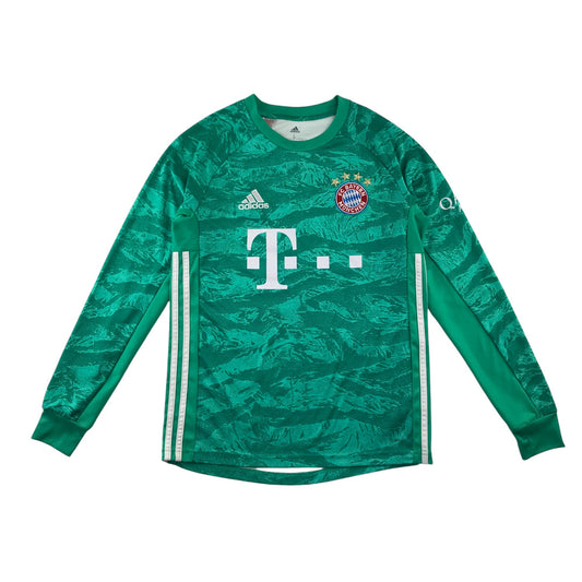 Adidas Bayern Munchen Football Strip 13-14 Years Green Graphic Print