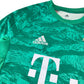 Adidas Bayern Munchen Football Strip 13-14 Years Green Graphic Print