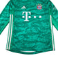 Adidas Bayern Munchen Football Strip 13-14 Years Green Graphic Print