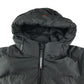 SuperDry jacket women's S black warm lining puffer water resistant
