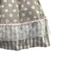 Miranda Dress Age 8 Greige Colour Polka Dot Lace Detailing