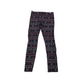 F&F Navy Christmas Leggings Age 9