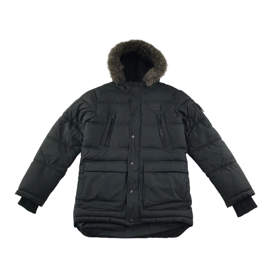 Sonneti jacket 12-13 years black parka warm lining