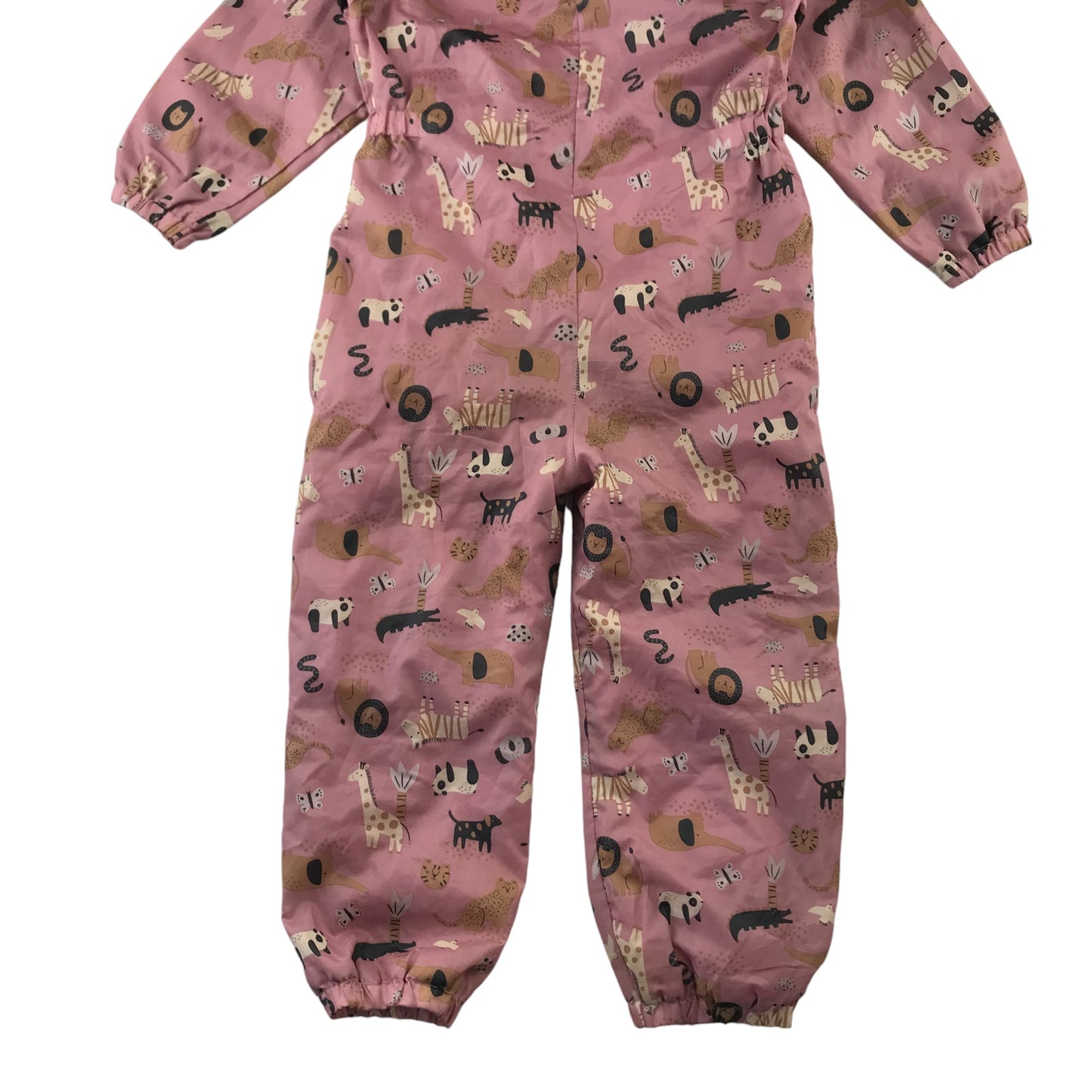 Nutmeg Overalls 5-6 Years Light Pink Fleece Lining Cuffed Legs and Arms