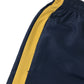 Macron Sports Joggers Set Men's M Navy and Yellow Detailing Mesh Lining