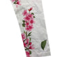 Monnalisa Leggings Age 9 White Pink Floral Pattern