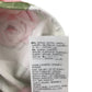Monnalisa Leggings Age 8 White Pink Rose Floral Pattern