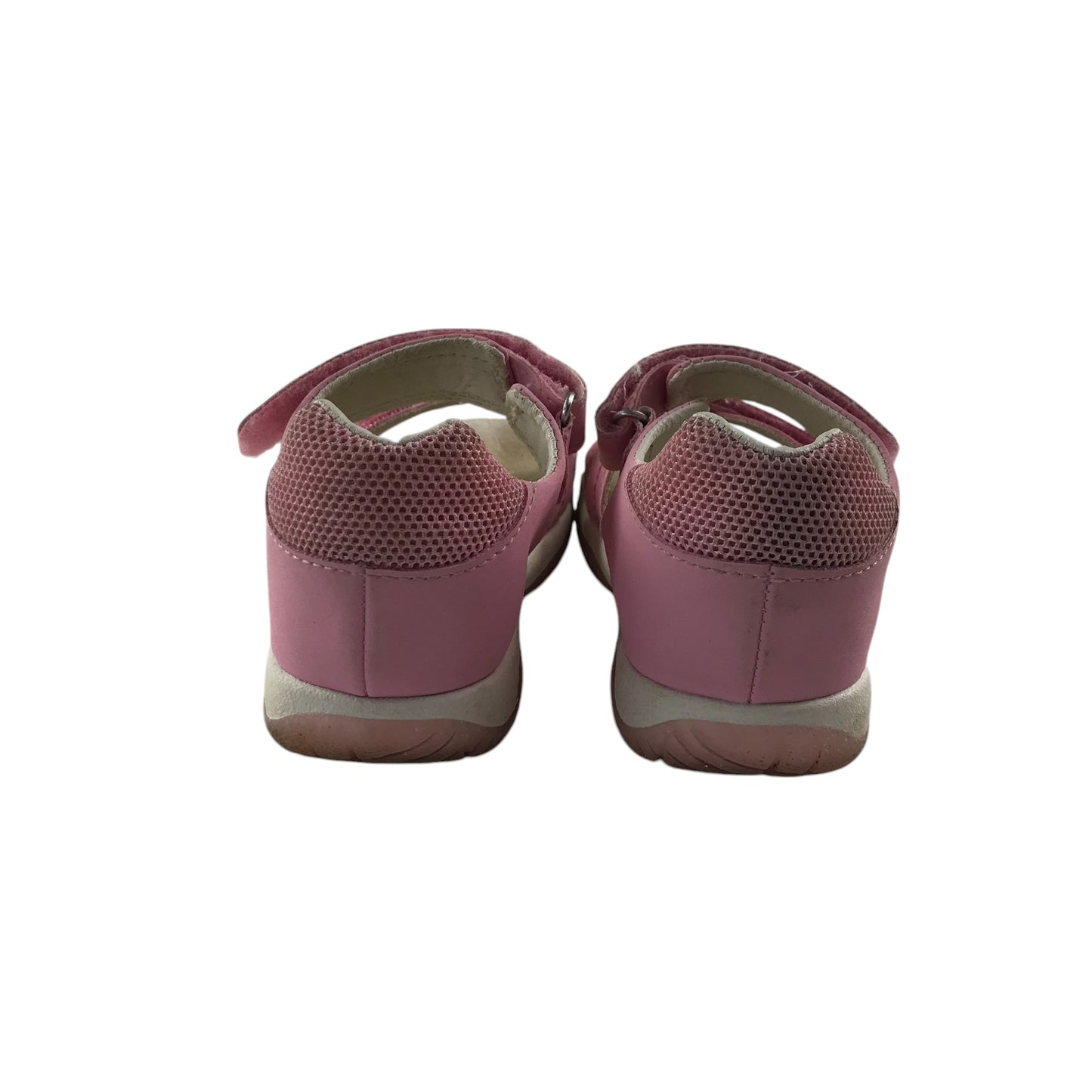 Lupilu sandals shoe size 9 kids pink with hook and loop straps