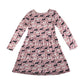 John Lewis Dress 8-9 years pink horse graphic design print