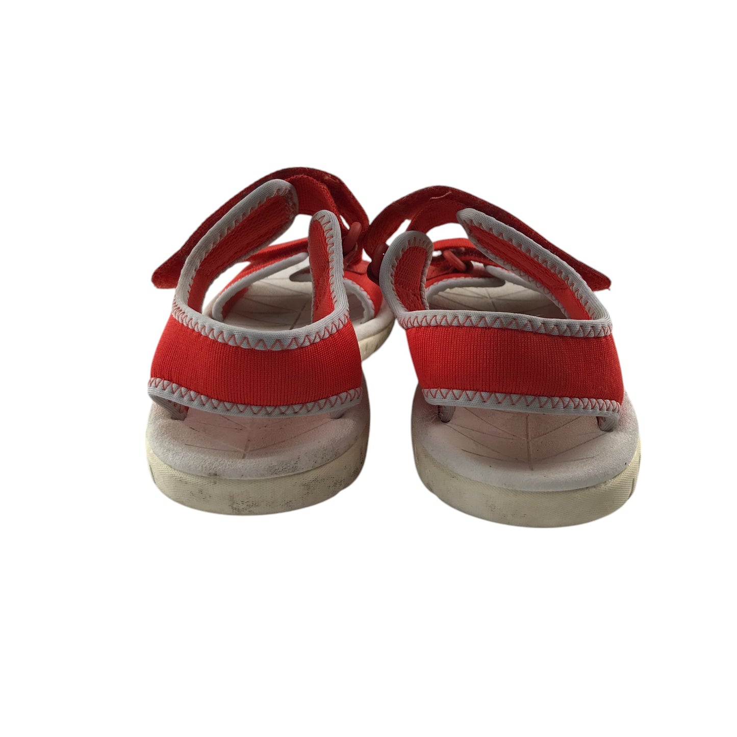 Clarks sandals shoe size 13.5G junior red with hook and loop