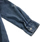 Next Dress 8-9 years blue long sleeve denim style button up lyocell