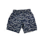 M&S swim trunks 4-5 years navy blue crocodile pattern