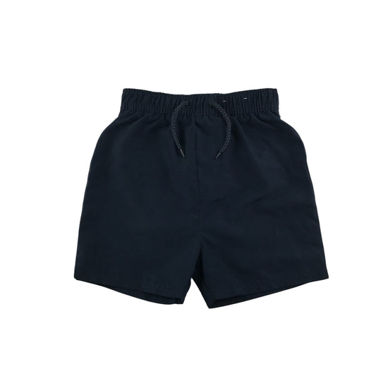 George swim trunks 5-6 years plain navy blue shorts