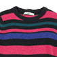 M&S knit dress 6-7 years multicolour long sleeve stripes