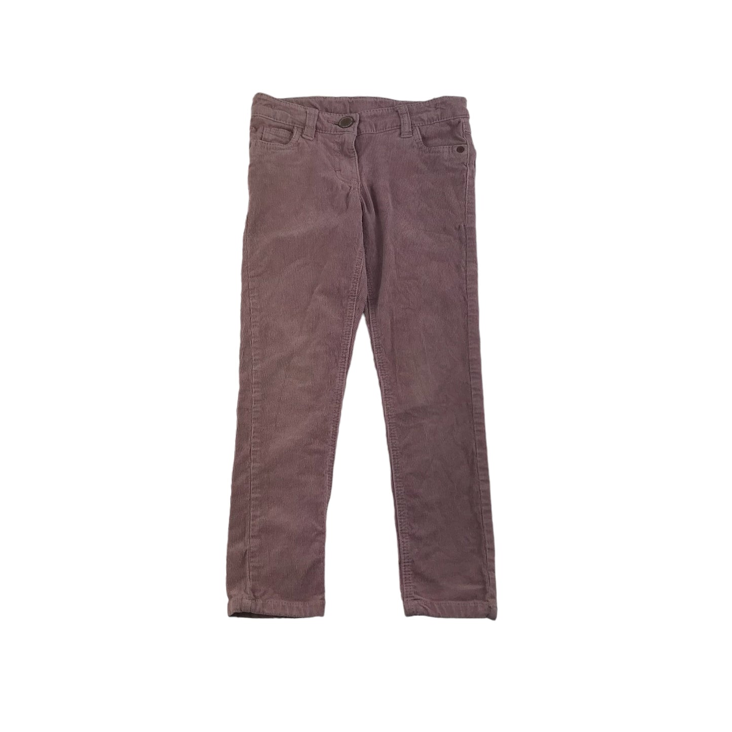 Next Trousers Age 6 Light Vintage Pink Corduroy