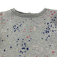 M&S dress 6-7 years grey marl long sleeve with stars and sequins print