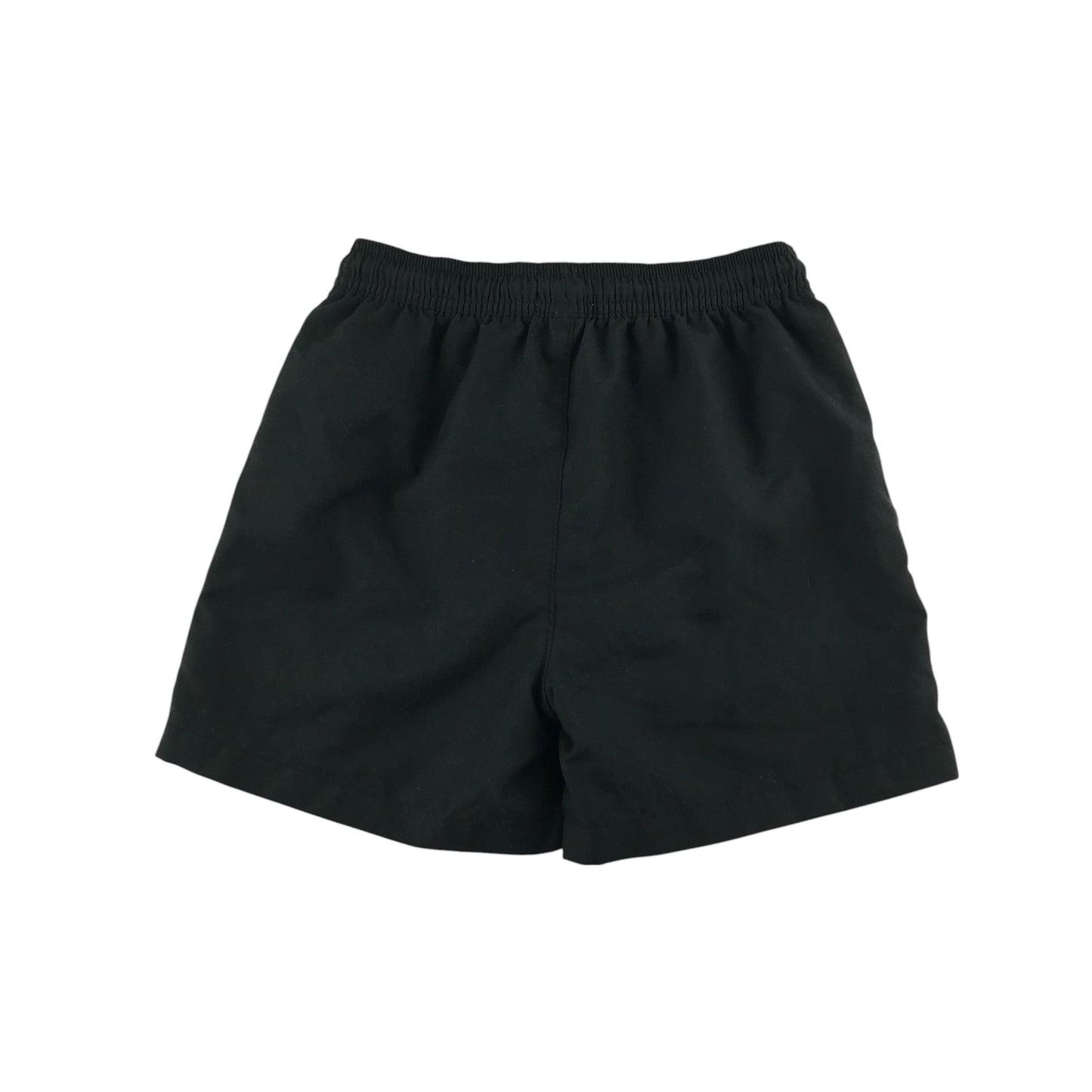 Matalan swim trunks 6-7 years black plain shorts