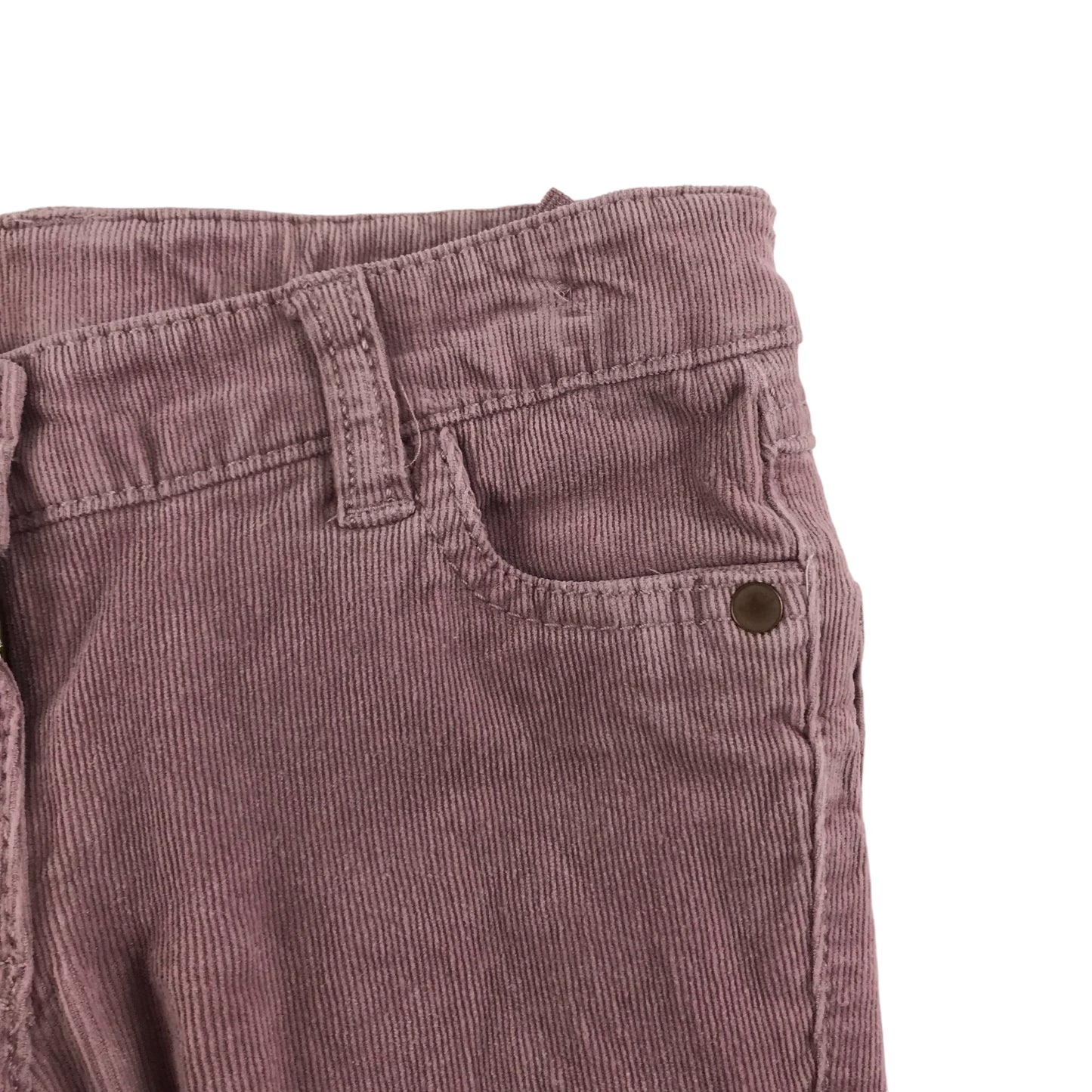 Next Trousers Age 6 Light Vintage Pink Corduroy