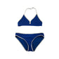 New Look 915 swimsuit 14-15 years blue with white trim