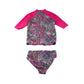Tu swimsuit 7-8 years pink floral 3 piece set