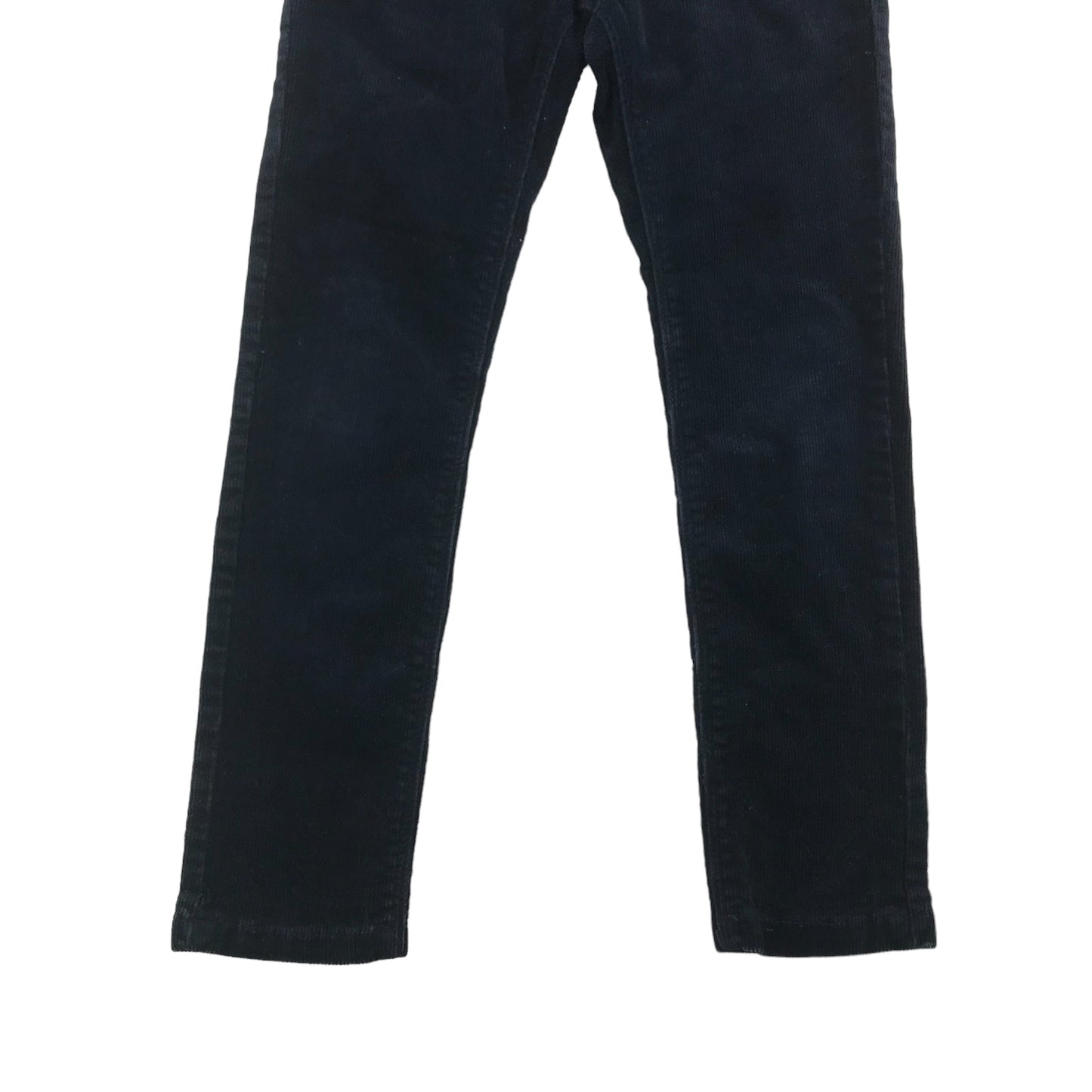 Next Trousers Age 7 Navy Blue Corduroy