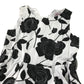 Monnalisa Dress Age 8 Black and White Roses