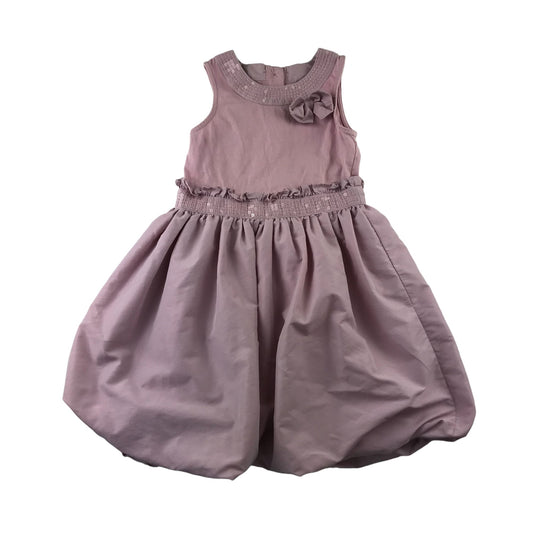 M&S dress 5-6 years light pink sleeveless party