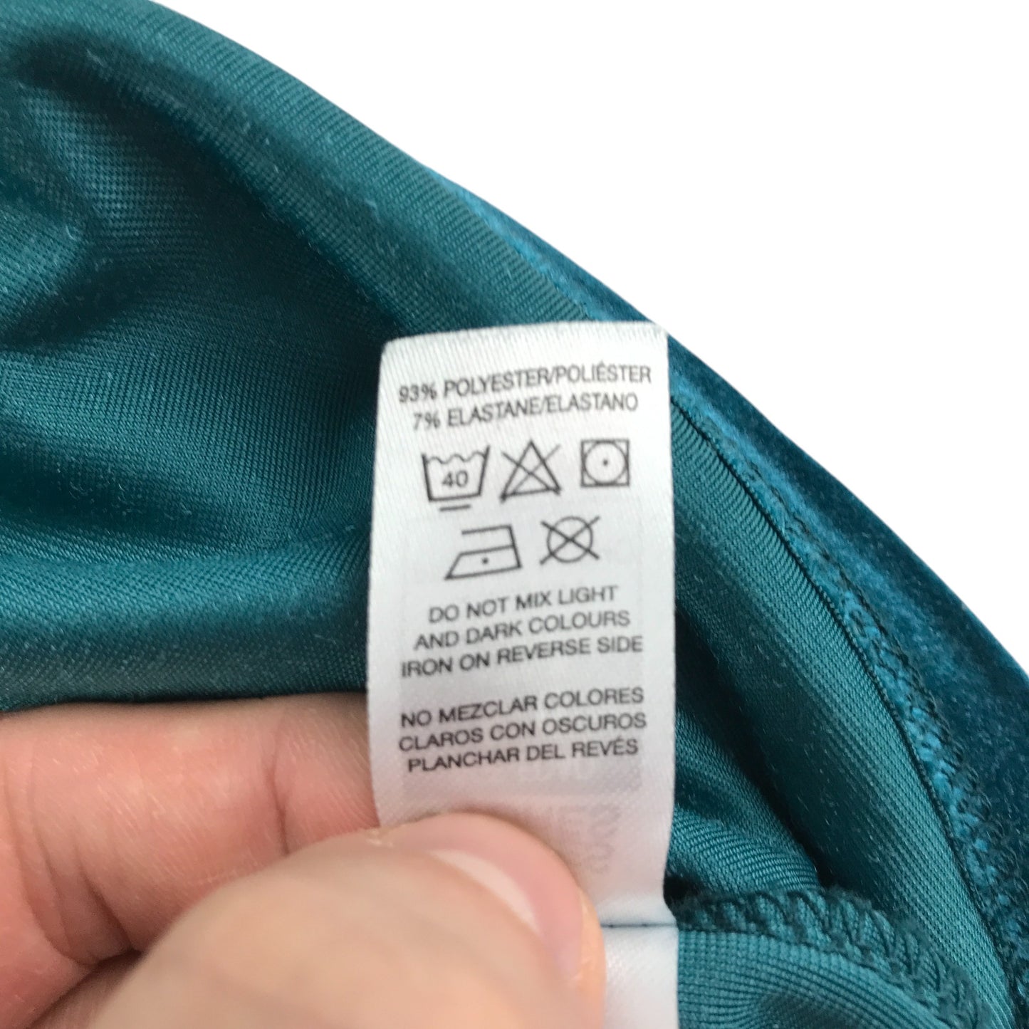 Dunnes Stores dress 5-6 years blue green long sleeve velvety material event wear