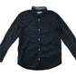 H&M Shirt 11-12 Years Black with White Dots Button-Up