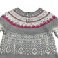 Lulurain dress 5-6 years grey long sleeve knitwear winter pattern
