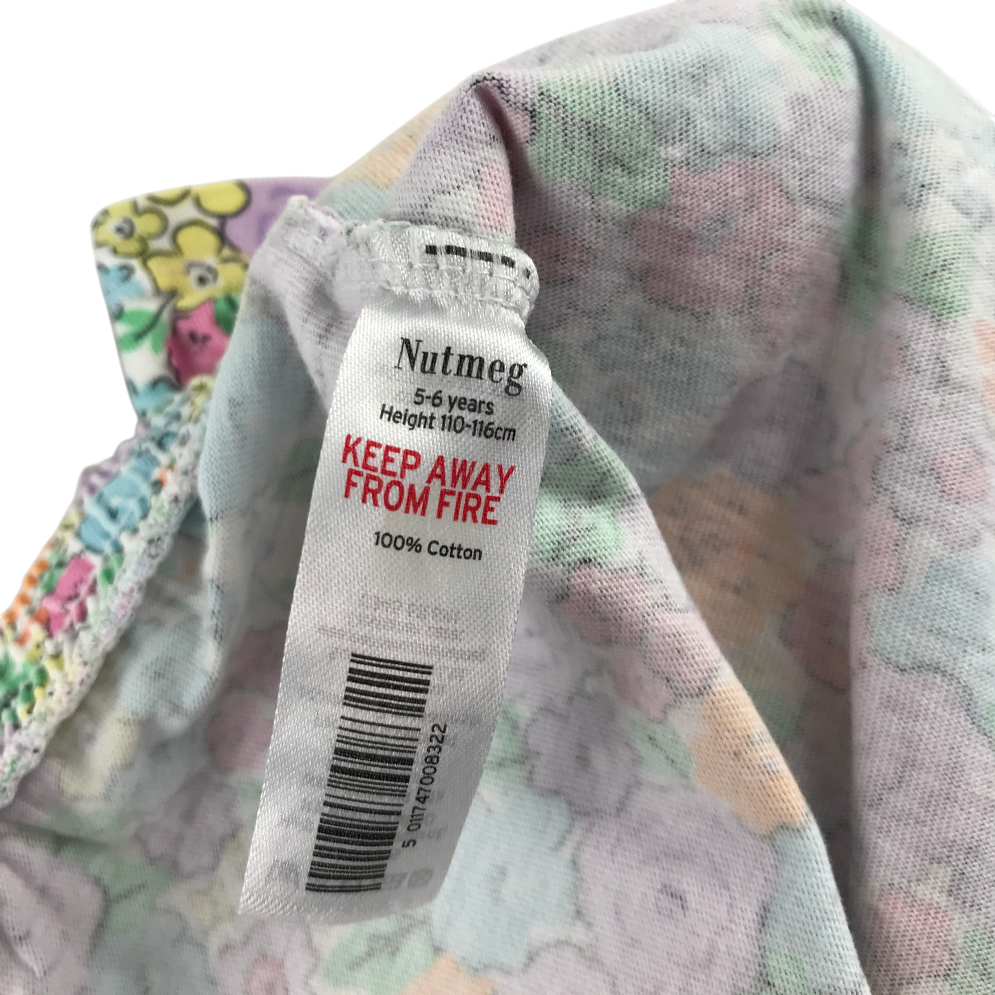 Nutmeg 5-6 years multicolour set