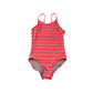 H&M swimsuit 7-8 years pink stripy spaghetti strap