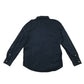 H&M Shirt 11-12 Years Black with White Dots Button-Up