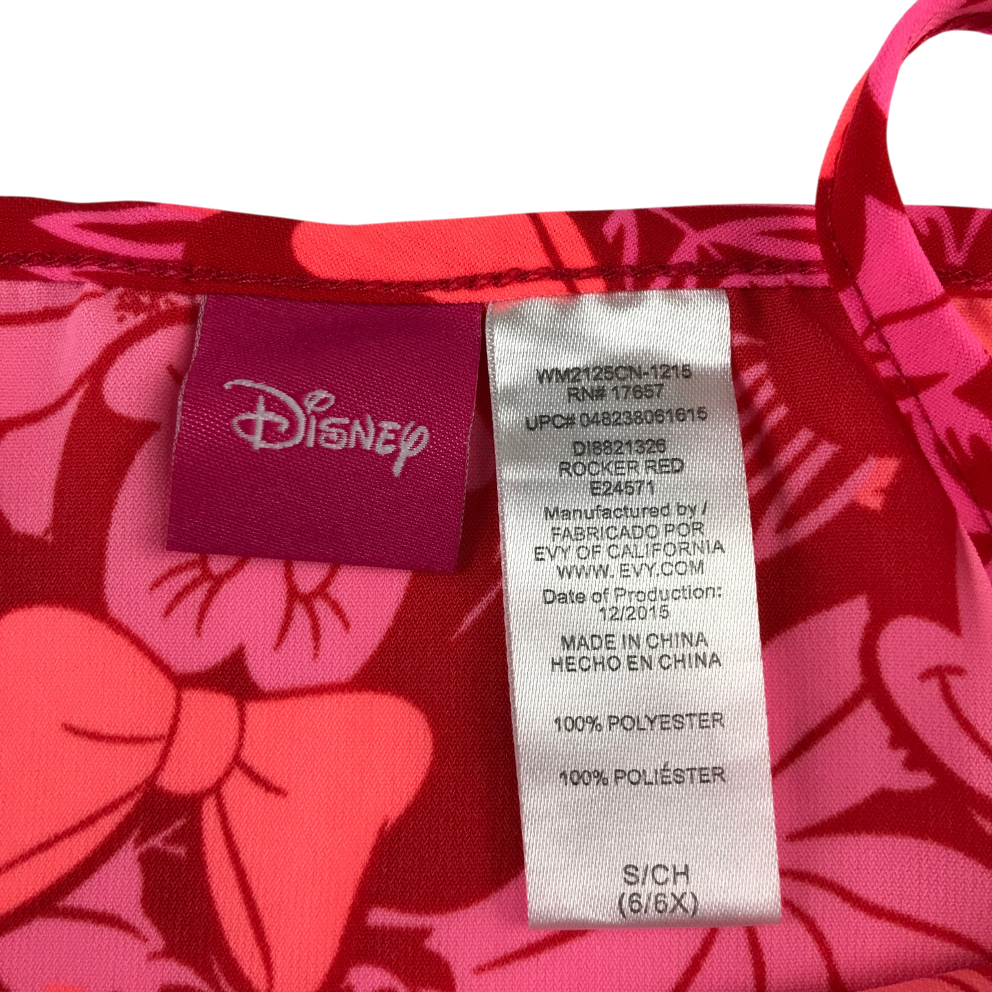 Disney 6 years floral set