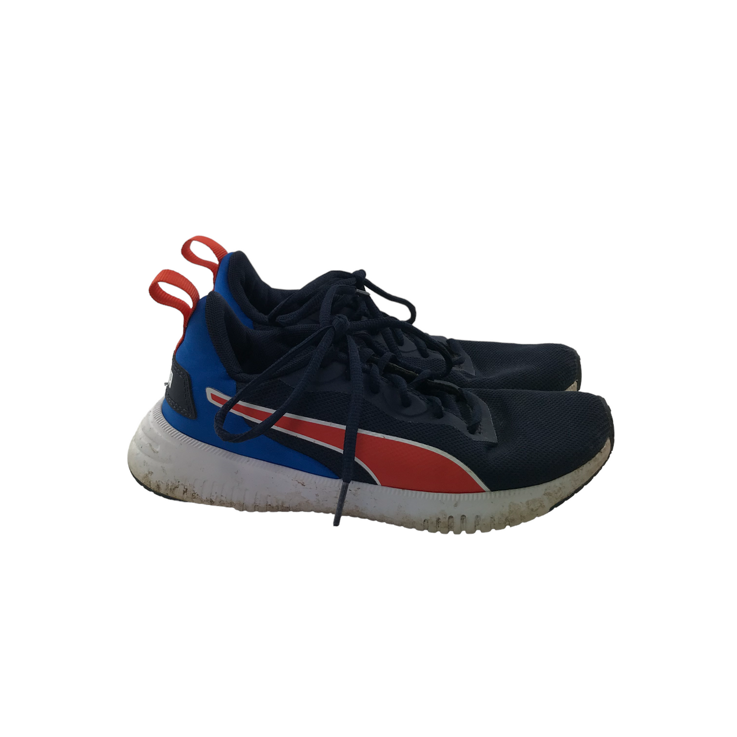 Puma Navy Red and Blue Trainers Shoe Size 4