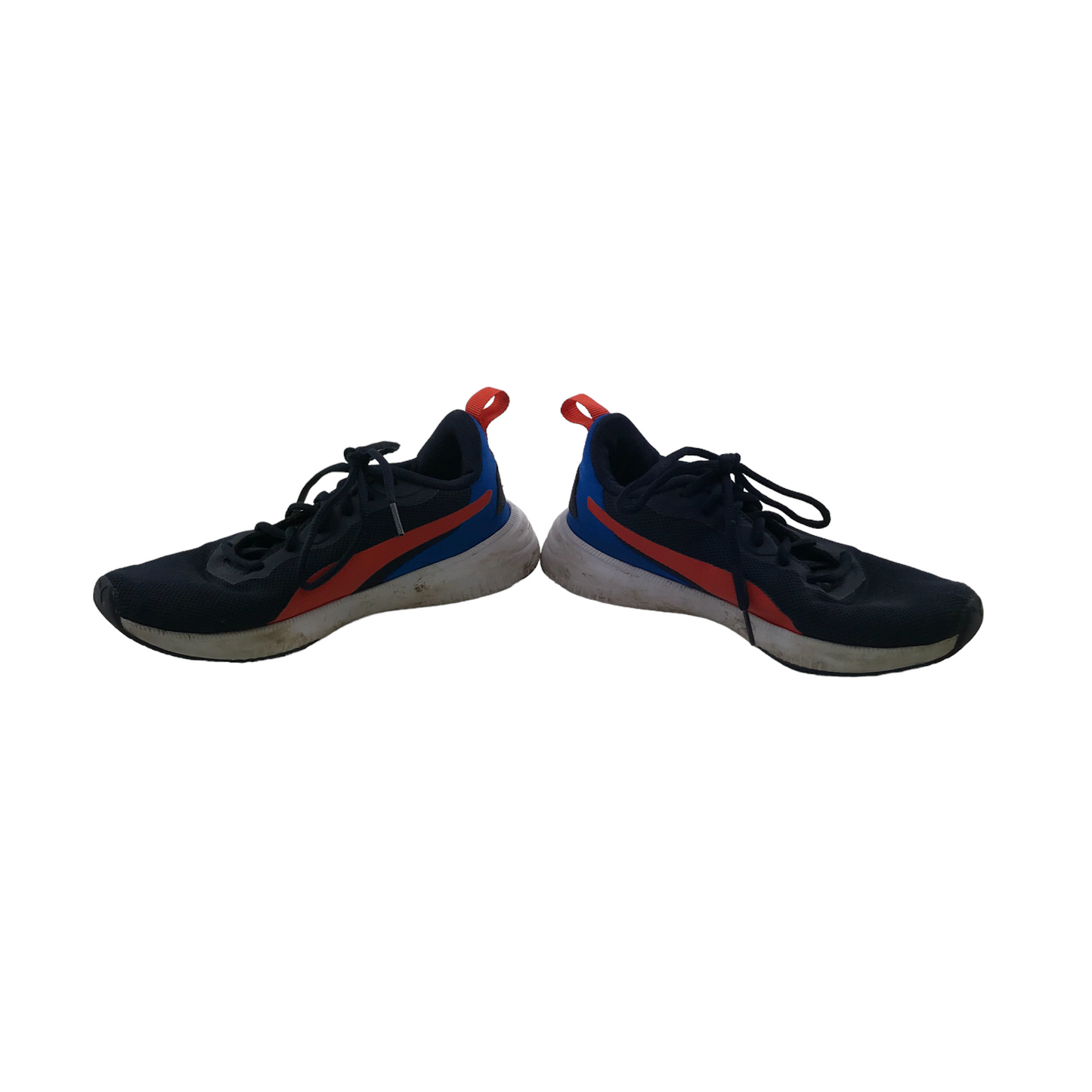 Puma Navy Red and Blue Trainers Shoe Size 4