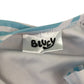 George swimsuit 5-6 years blue stripy with Bluey graphic design print