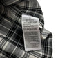 GAP dress 4-5 years black and white checked pattern with long sleeves cotton