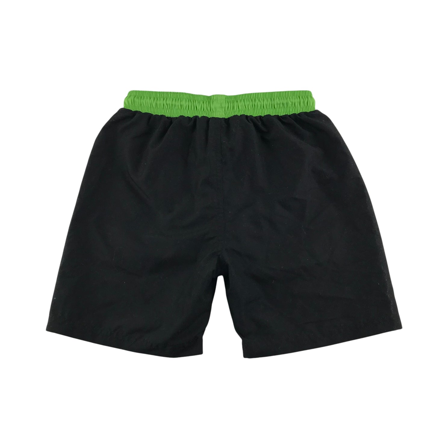 Primark swim trunks 9-10 years black and green Xbox print shorts