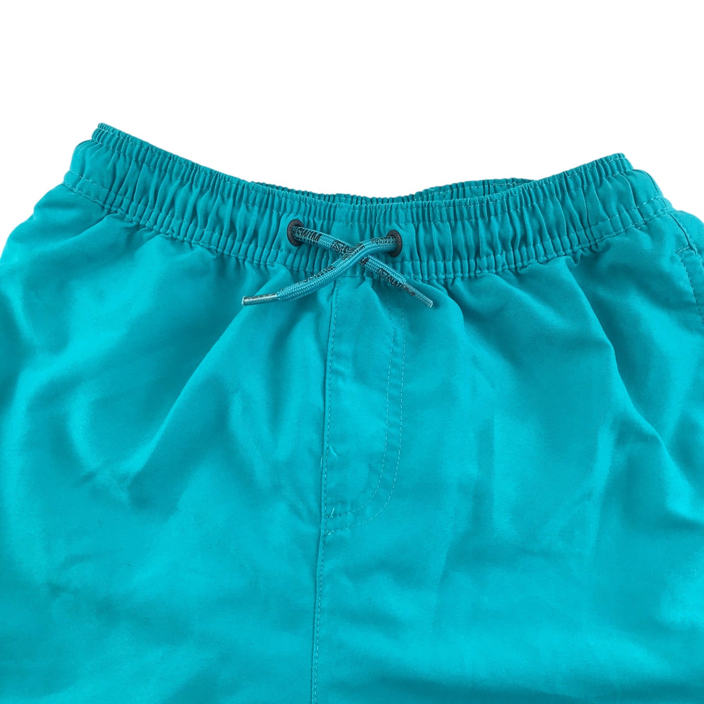 Next swim trunks 9-10 years aqua blue plain shorts